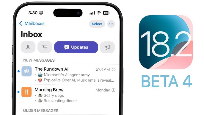 iOS 18.1.1 Update and iOS 18.2 Beta 4 Now Available