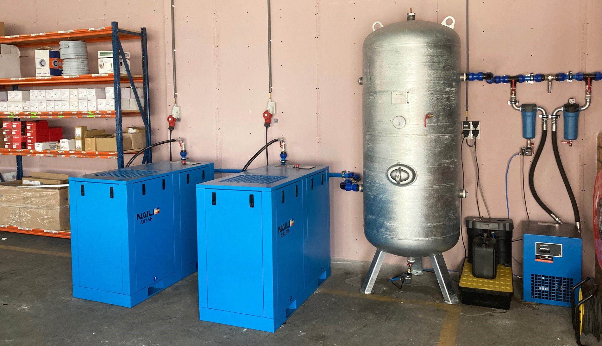 ISM Machinery en Rockzero - compressor voor prefab productielijnen