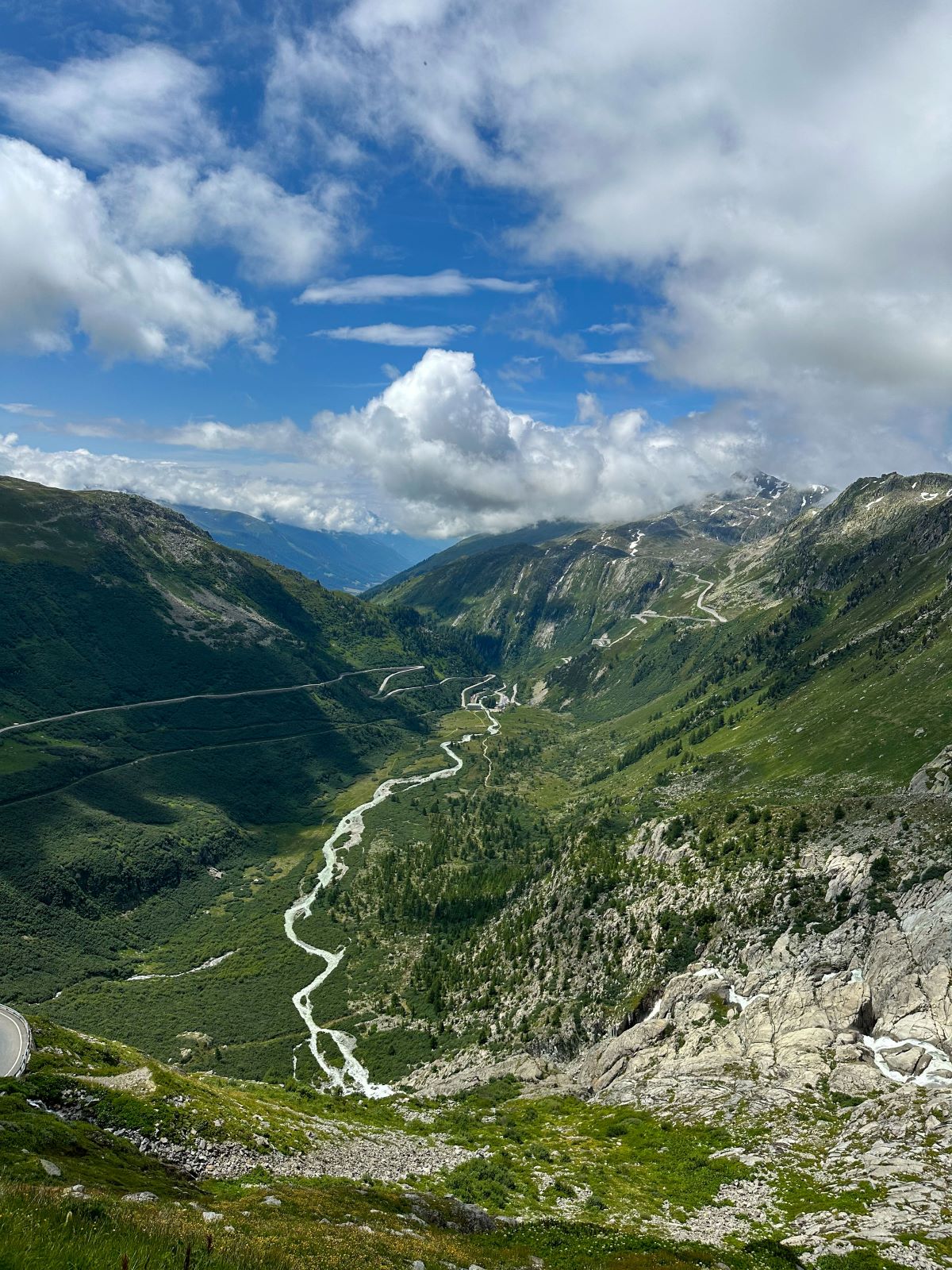 Furka-pas in Zwitserland