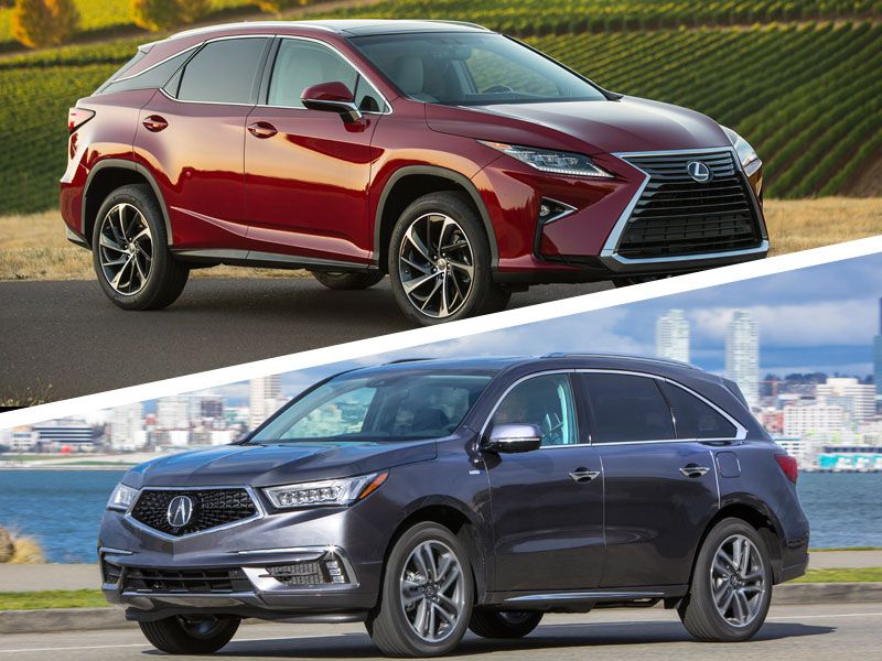 2018 Acura MDX vs 2018 Lexus RX Which is Best? Autoweb