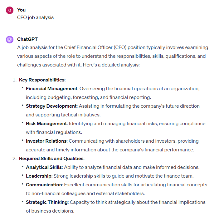 ChatGPT - CFO job analysis example - Wisnio.png