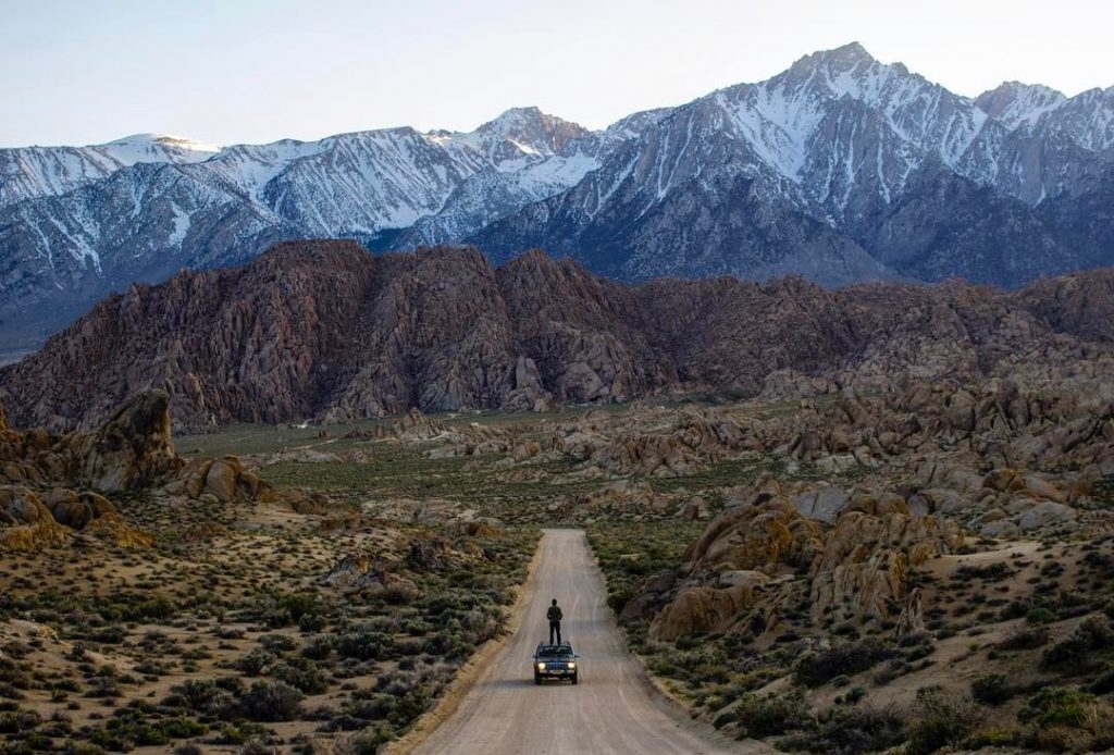 The Alabama Hills are one of the main highlights of California's Highway 395.