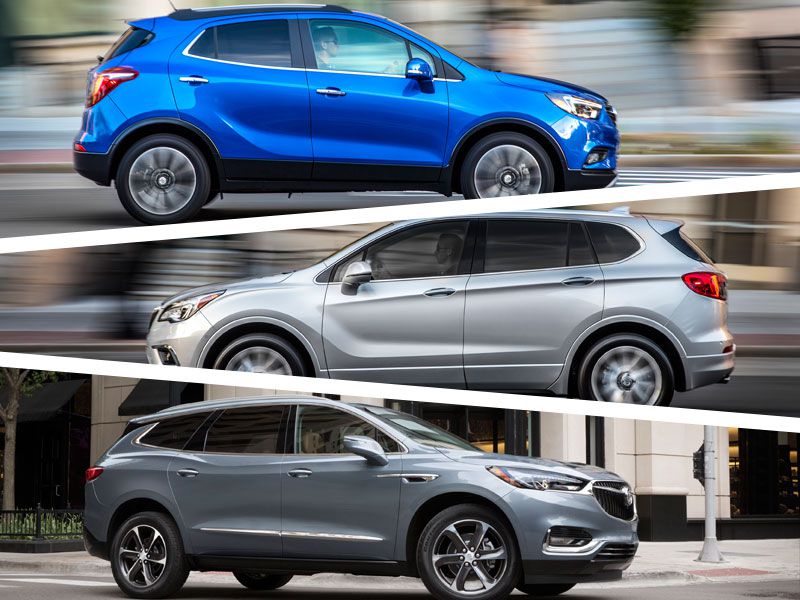 2018 Buick Encore vs. Buick Envision vs. Buick Enclave Which is for
