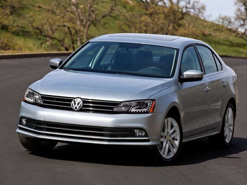 VW jetta front view 