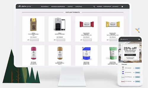 Salesforce Commerce Cloud Screenshot