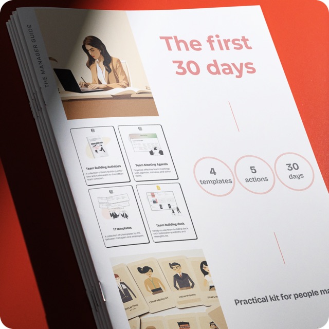 The First 30 Days - Practical toolkit for people managers - ebook thumbnail.