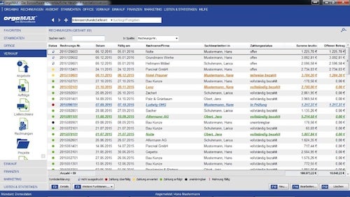 orgaMAX Screenshot