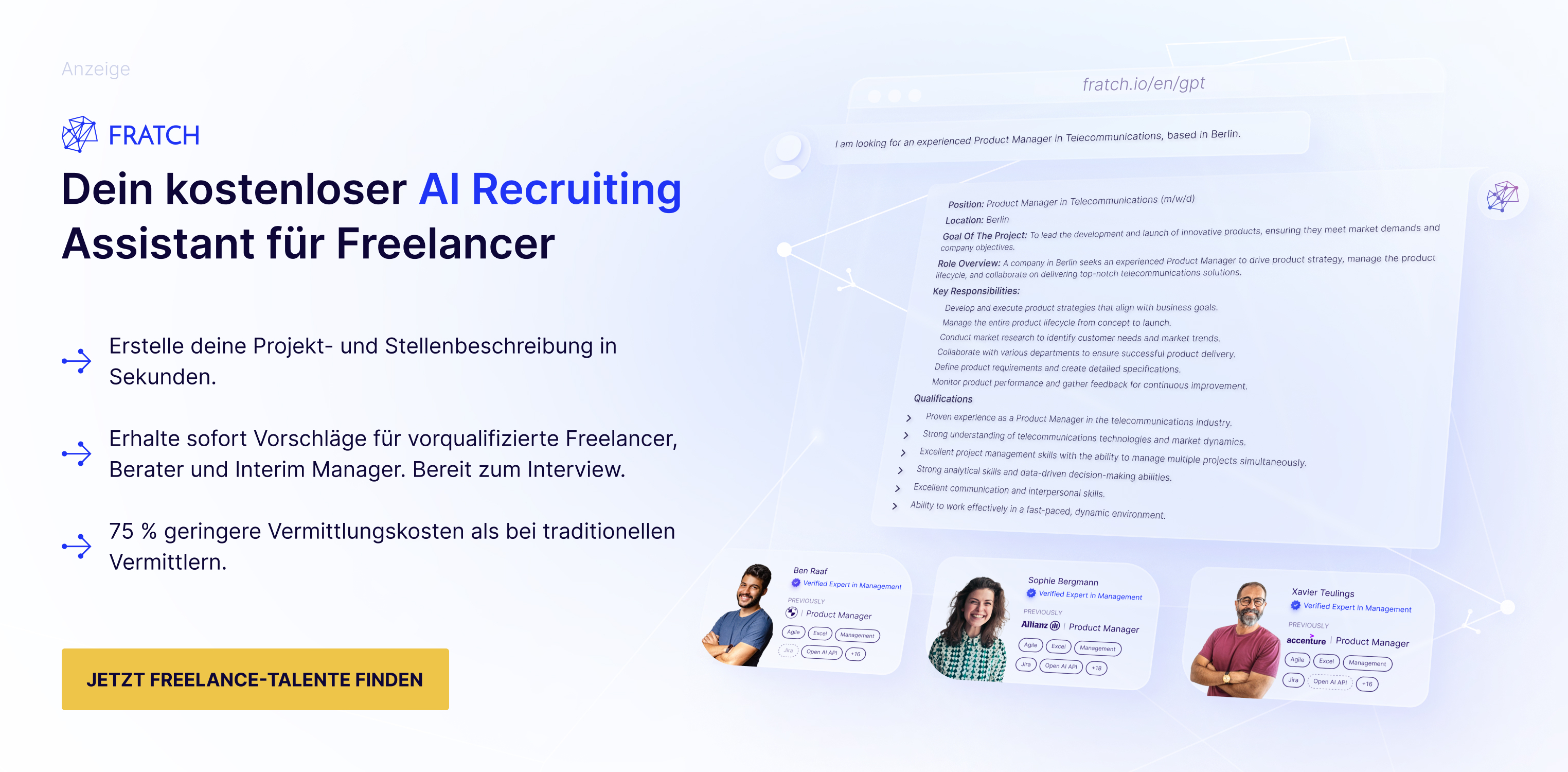 Mehr zu FRATCH erfahren