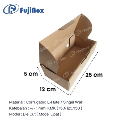 FUJIBOX DUS KARTON | CORRUGATED 12 x 25 x 5 | KARDUS BOX TEBAL