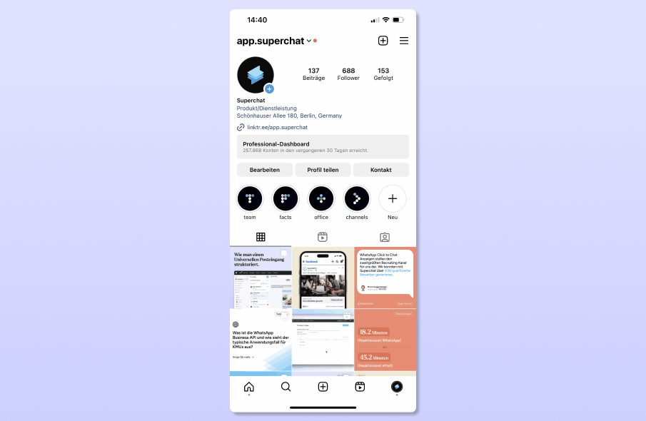 Kompakte Anleitung Instagram mit Facebook verbinden