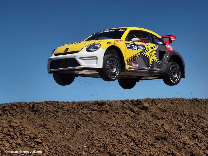 Global Rallycross Volkswagen Beetle ・  Photo by Megan Green