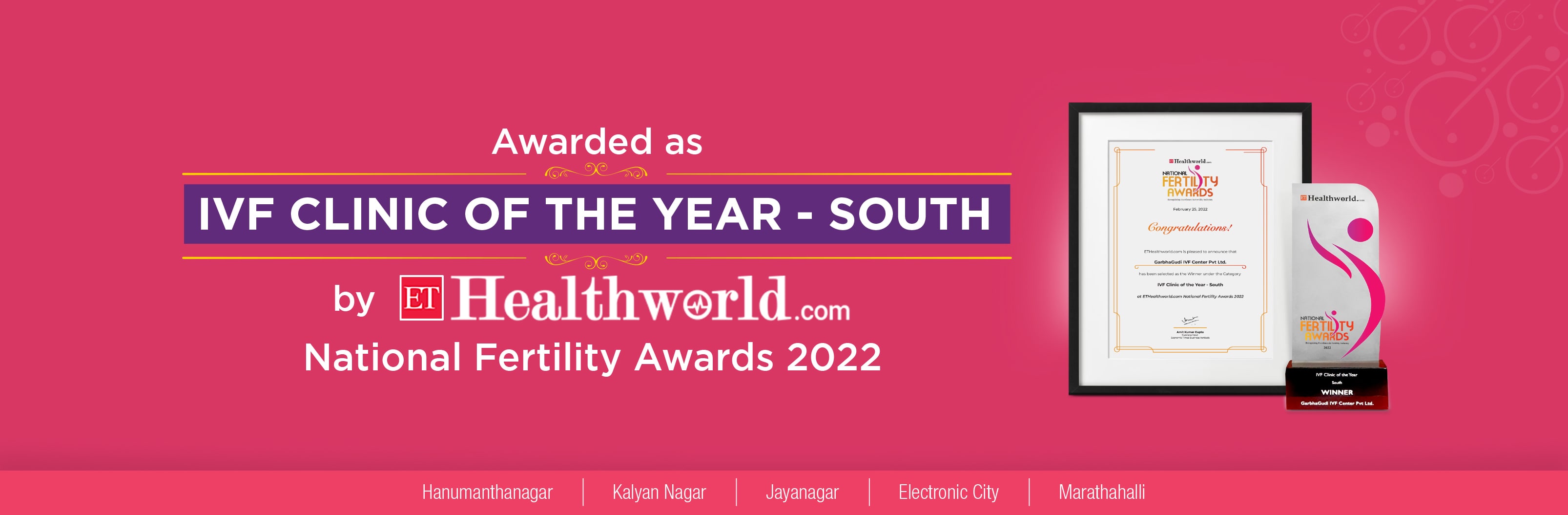 Best IVF Clinic of the Year - ETHealth