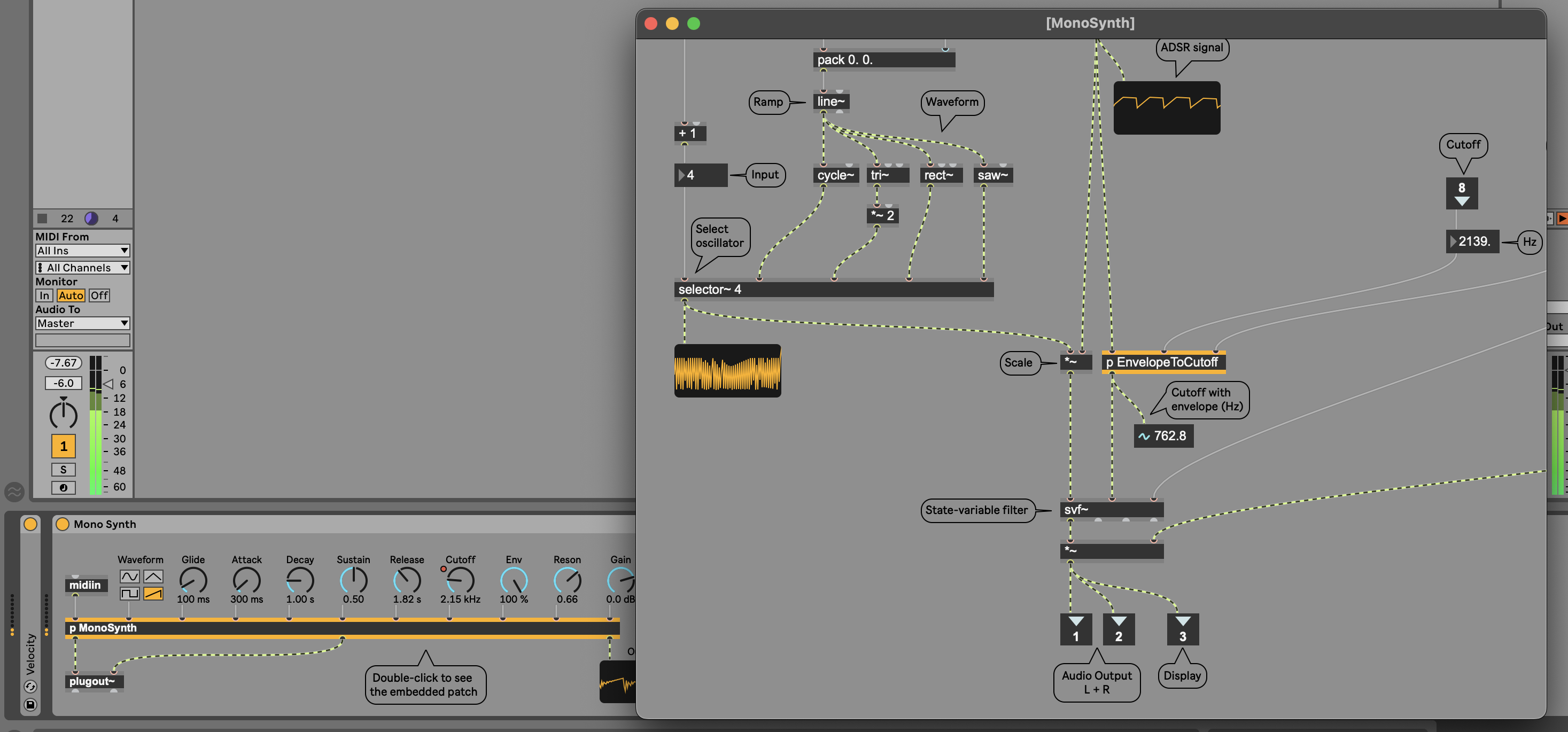 MaxForLive: Creating Your Own Audio Tools in Max For Live