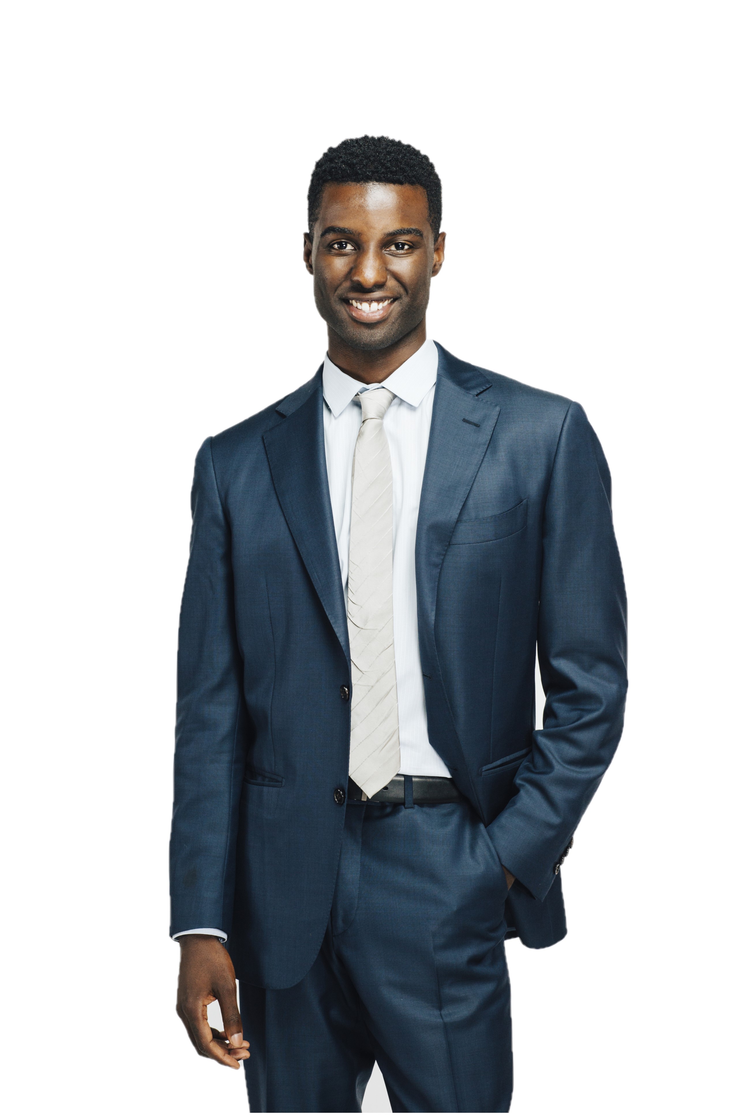 Black man smart business attire outfit attire 