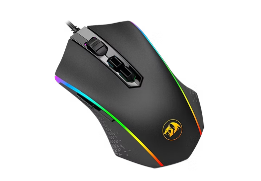 Imagem do produto Mouse Gamer com fio Redragon Memeanlion Chroma Lite - M710L-K em Amazon