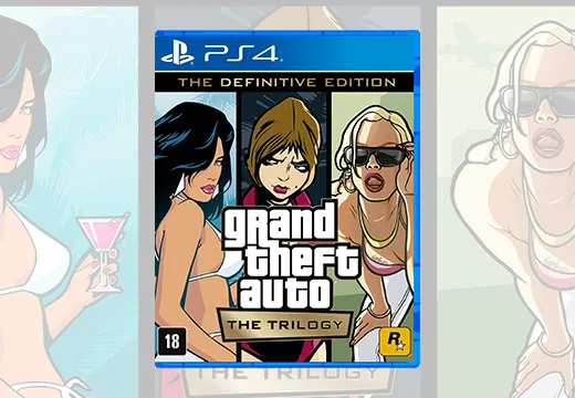 Imagem do produto Grand Theft Auto: The Trilogy PS4 - Físico em Carrefour