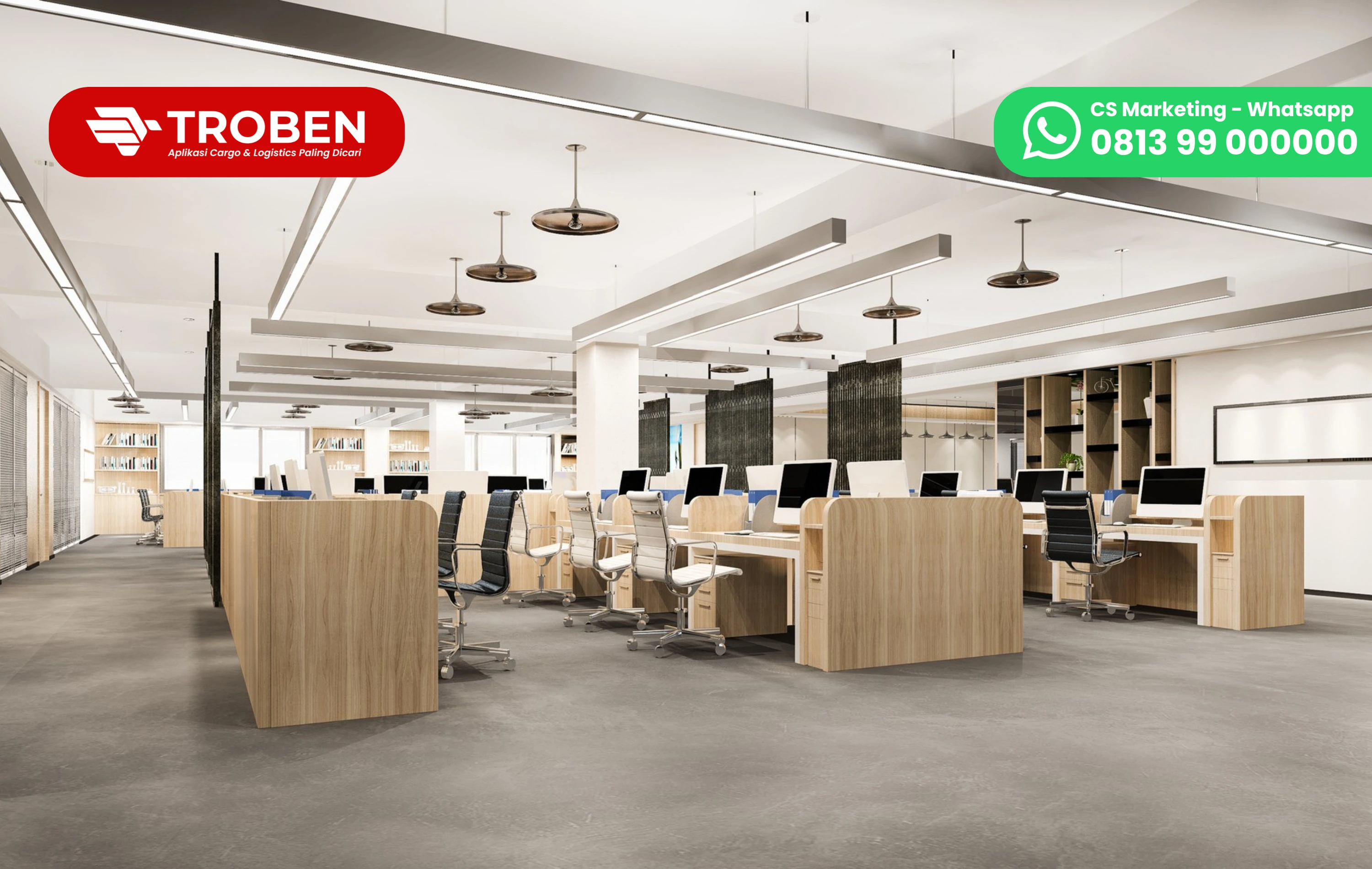 Butuh Kirim Furniture Kantor dalam Jumlah Banyak? Coba Cara Praktis di Troben!