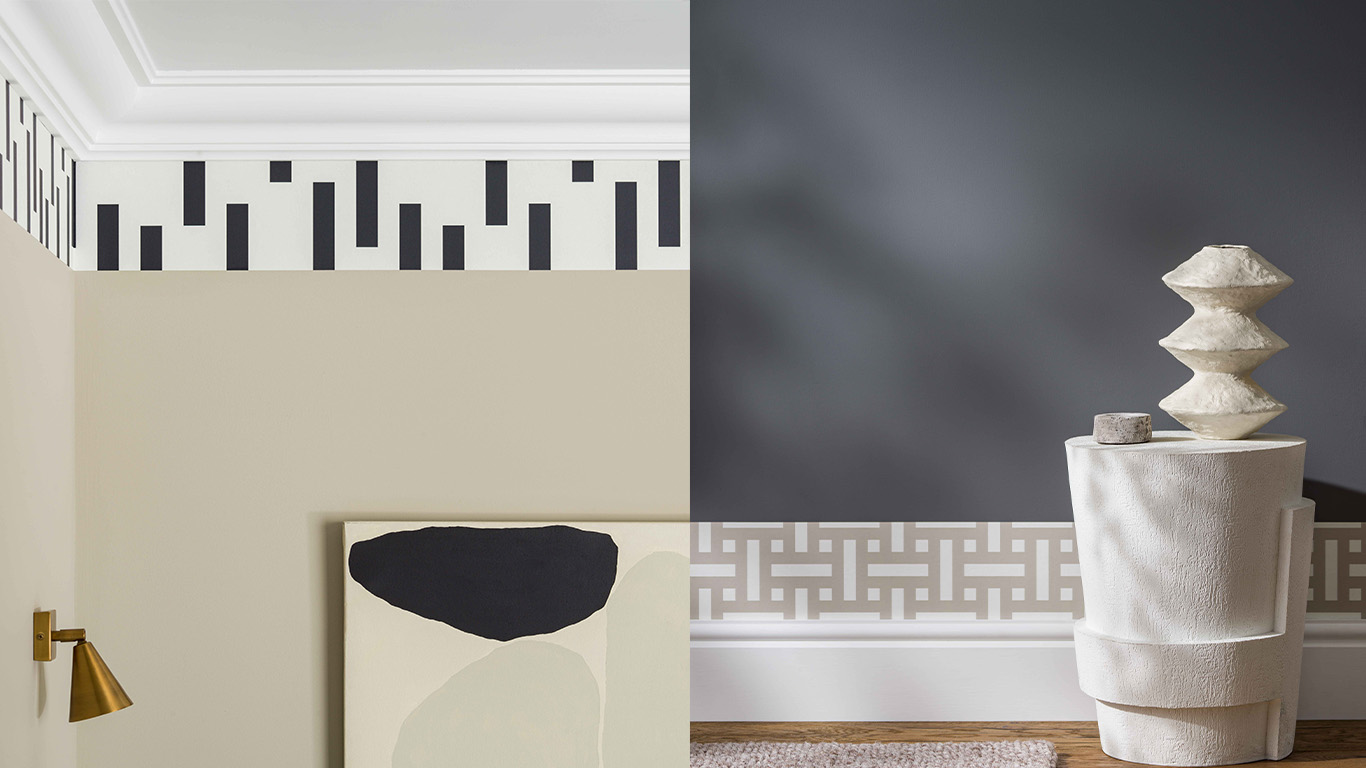 How To Apply Wallpaper Borders To A Wall | Lick