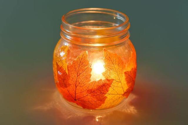 varázslatos őszi lámpás