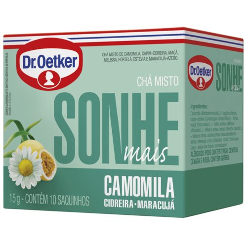 Ch Sonhe Mais Camomila Cidreira e Maracuj Produtos