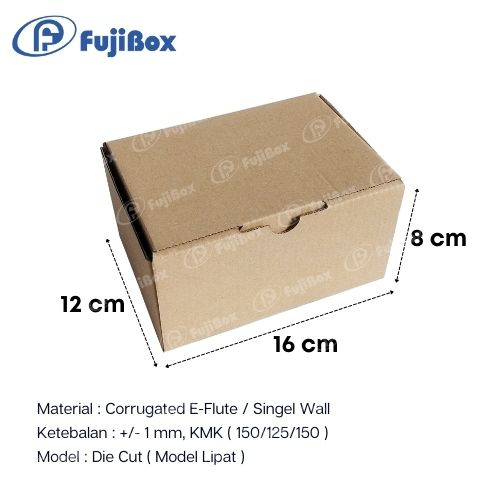 FUJIBOX DUS KARTON | CORRUGATED 12 x 16 x 8 | KARDUS BOX TEBAL