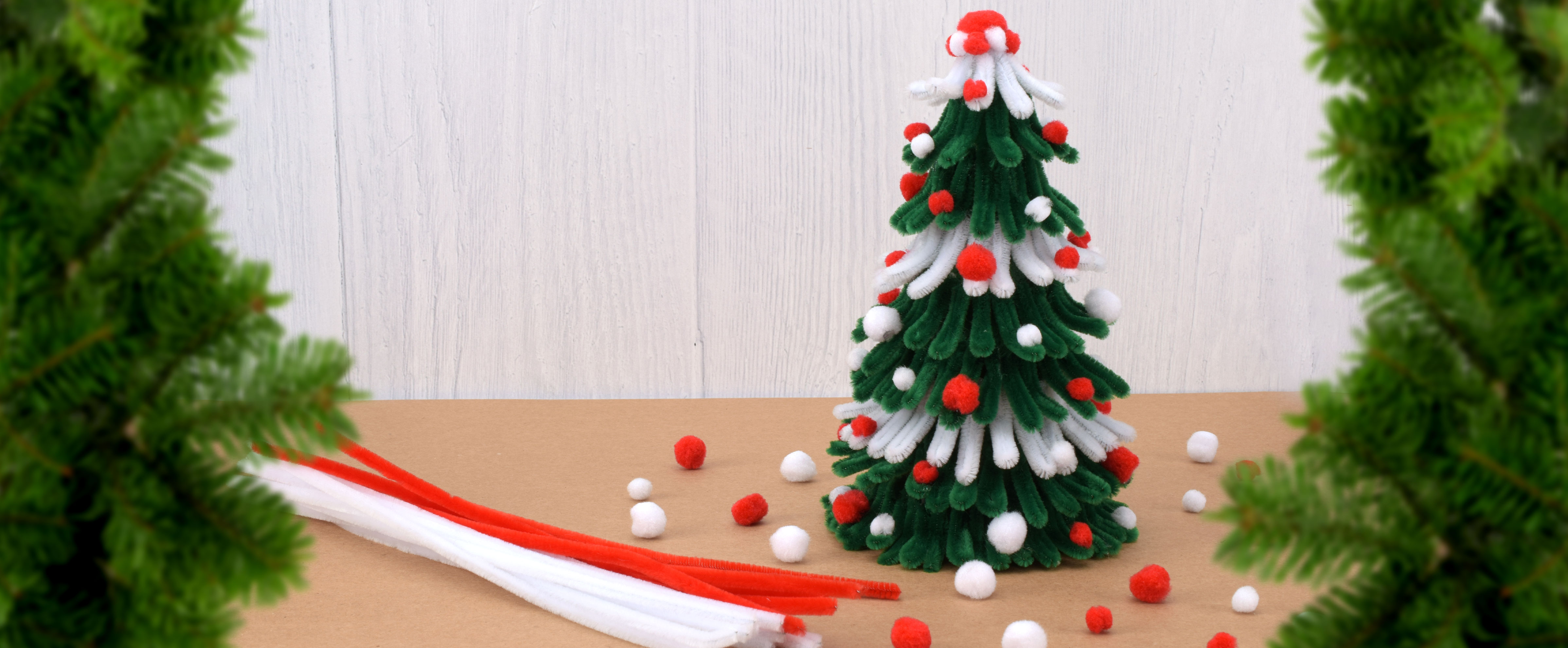 Craft A Christmas Tree From Pipe Cleaners Vaessen Creative