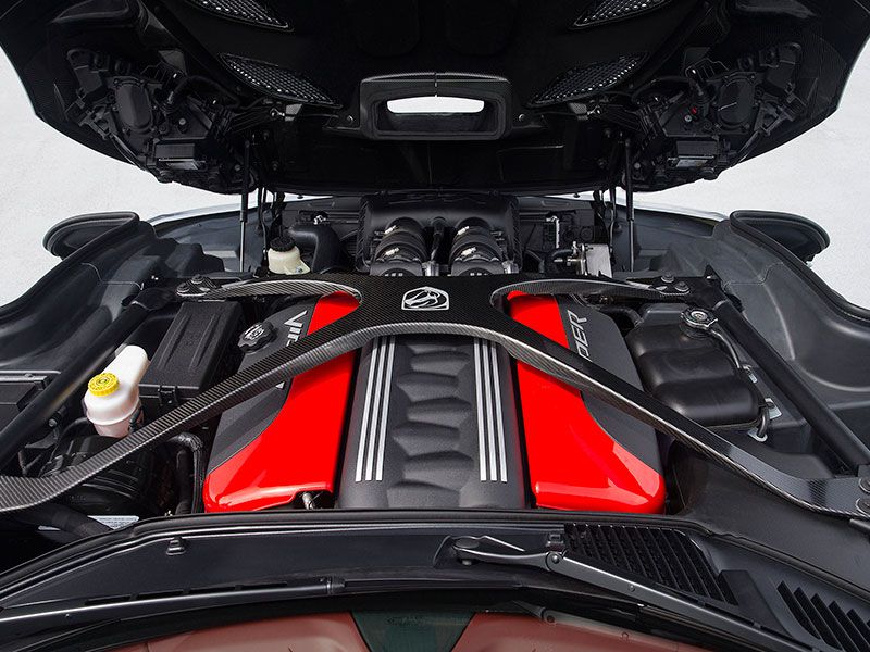 2016 Dodge Viper engine ・  Photo by FCA Media