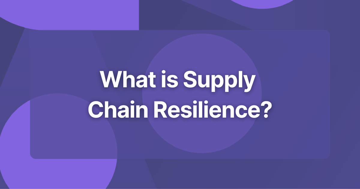 What is Supply Chain Resilience? - SupplierWiki