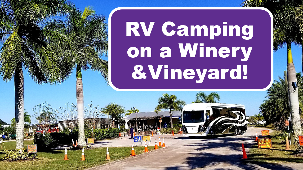 RV Camping at a Vineyard & Winery in Florida with Harvest Hosts