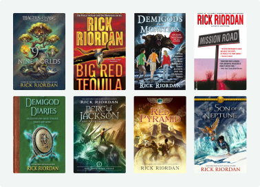 The best 34 Rick Riordan books
