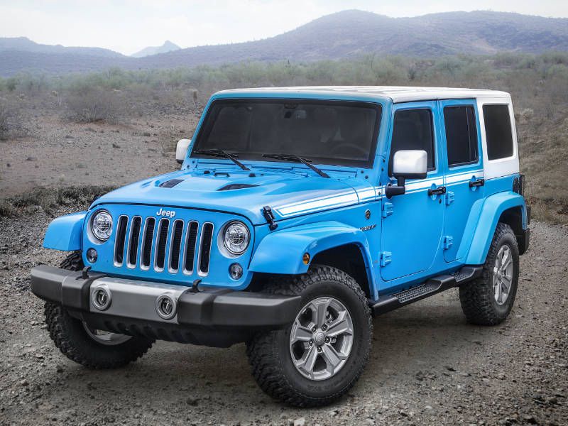 2017 Jeep Wrangler Chief Front Quarter ・  Photo by Jeep 