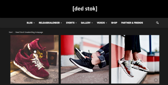 Dead Stock Instapage