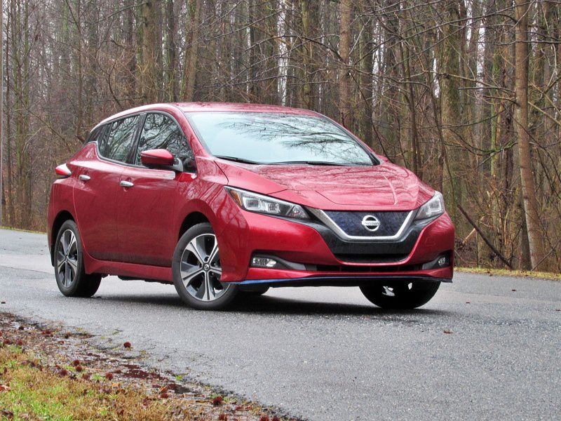 Nissan leaf deals sl plus review