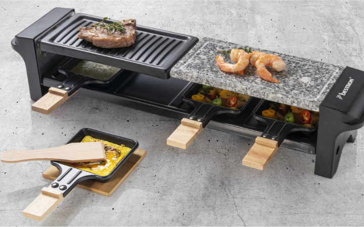 Bestron raclette/steengrill