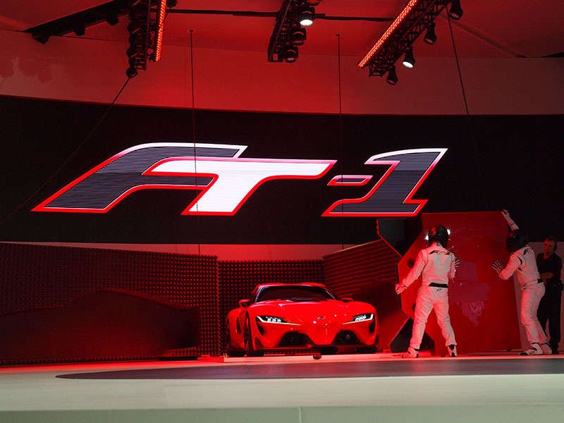 Toyota FT-1 Concept at the 2014 North American International Auto Show ・  Photo by Megan Green