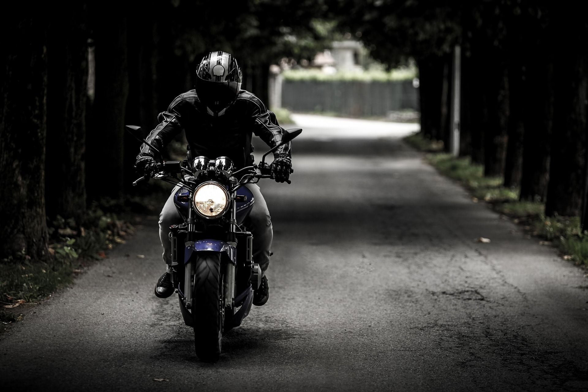 Verlichting op de motor