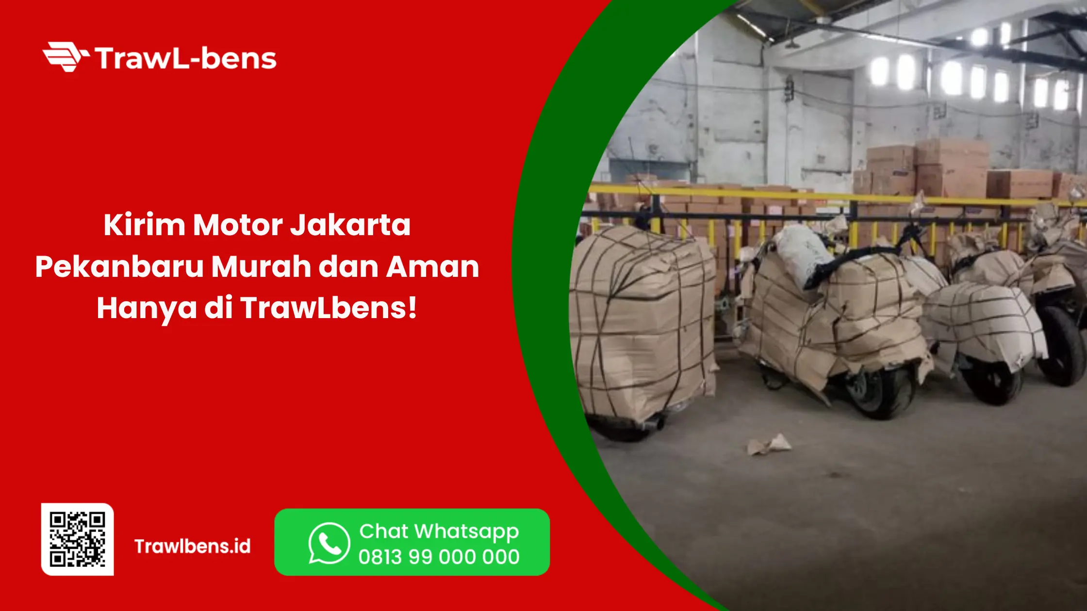 Jasa Kirim Motor Jakarta Pekanbaru Dijamin Aman