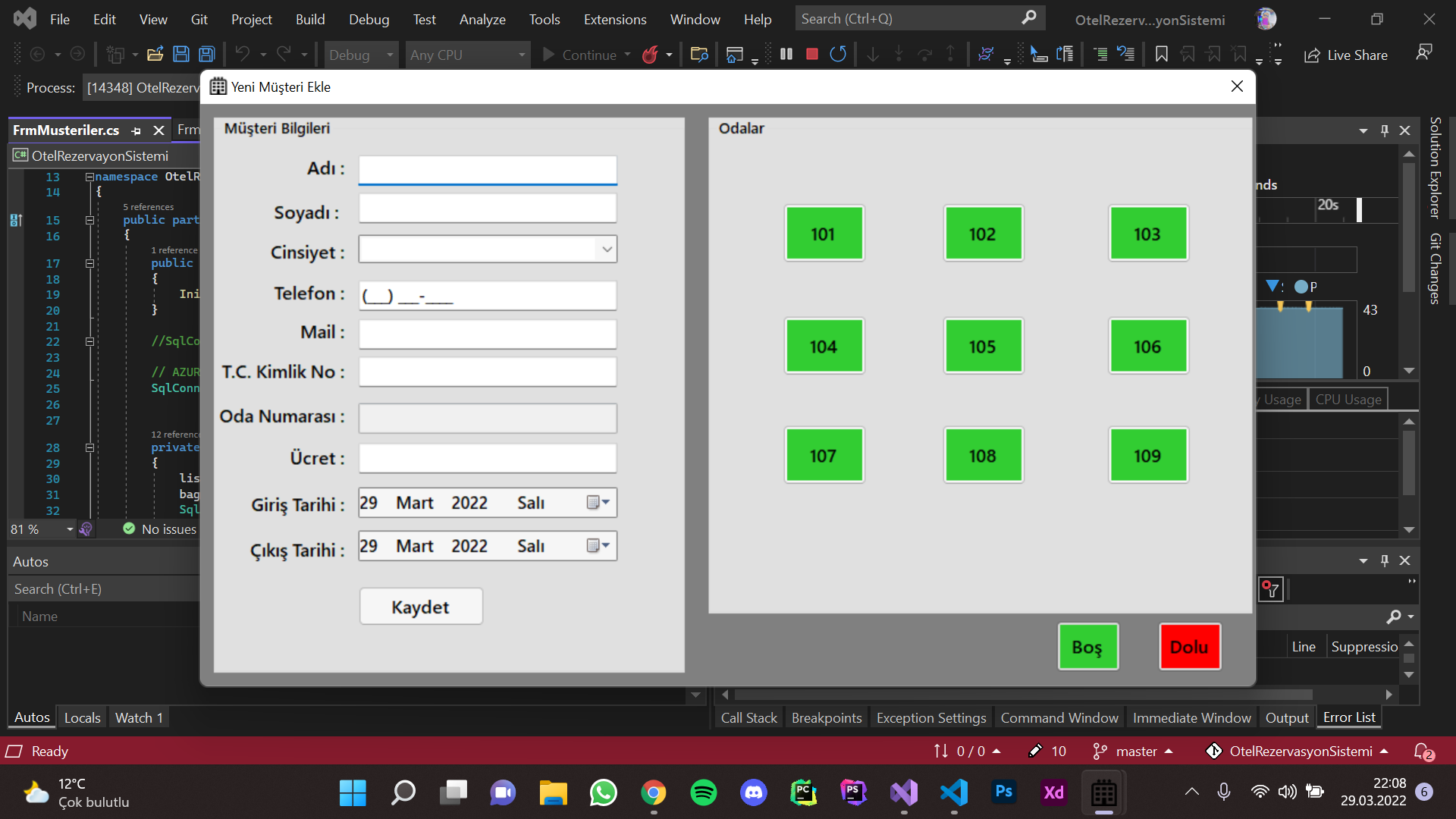 Hotel Reservation System