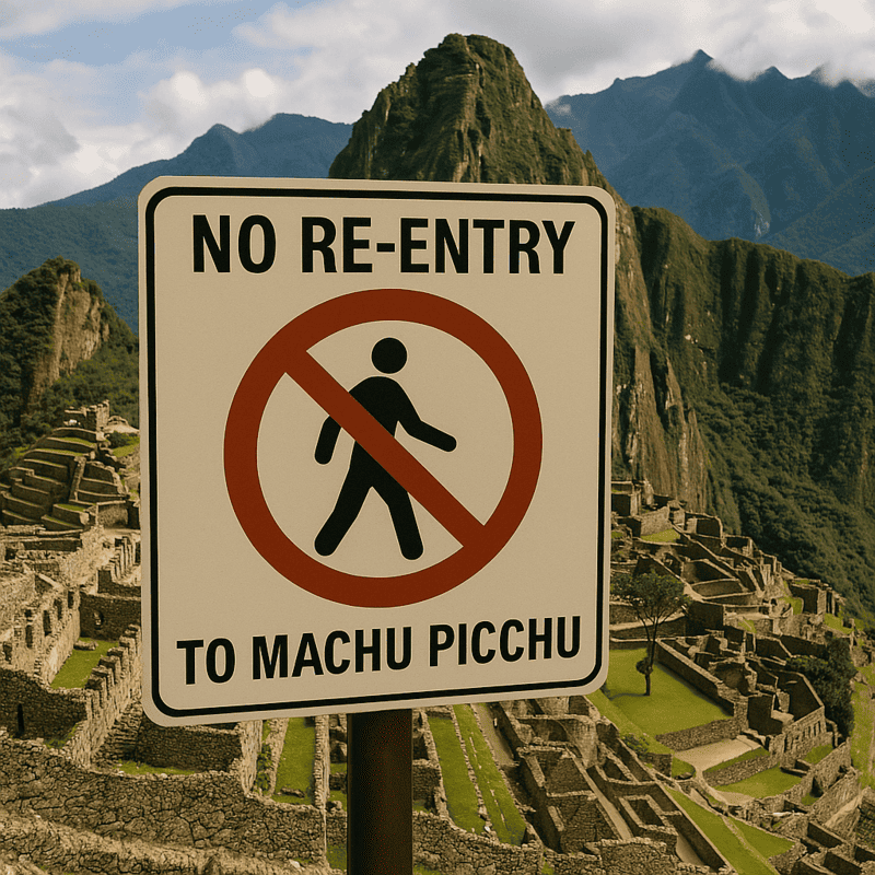 Place the _No Reentry_ sign on a Machu Picchu background (1).png