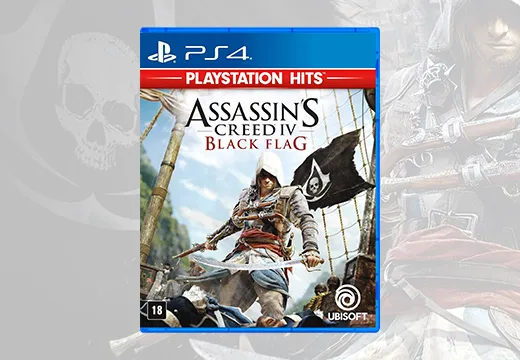 Imagem do produto Assassin’s Creed® IV Black Flag™ Hits PS4 - Físico em Kabum