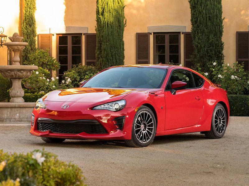 2019 Toyota 86 Red Parked Front Quarter ・  Photo by Toyota 