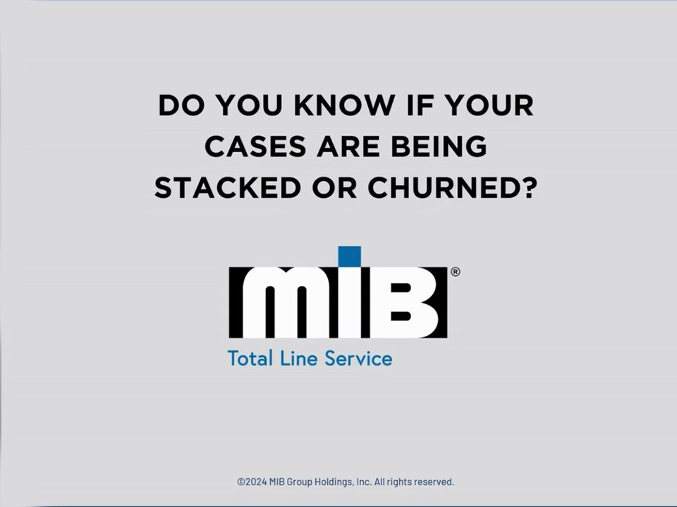 Do you know if your cases are being stacked or churned?