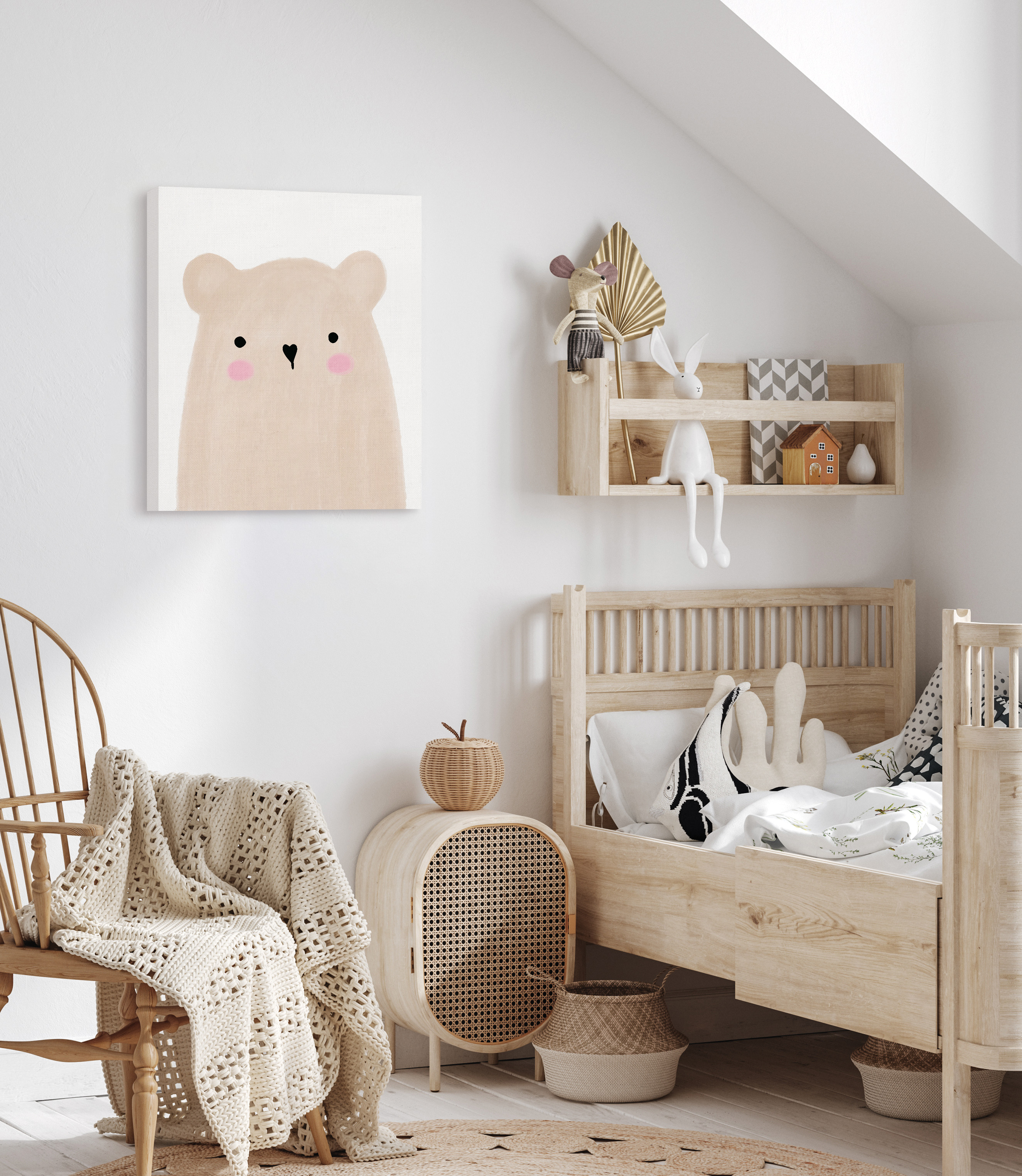 Baby room wall sale