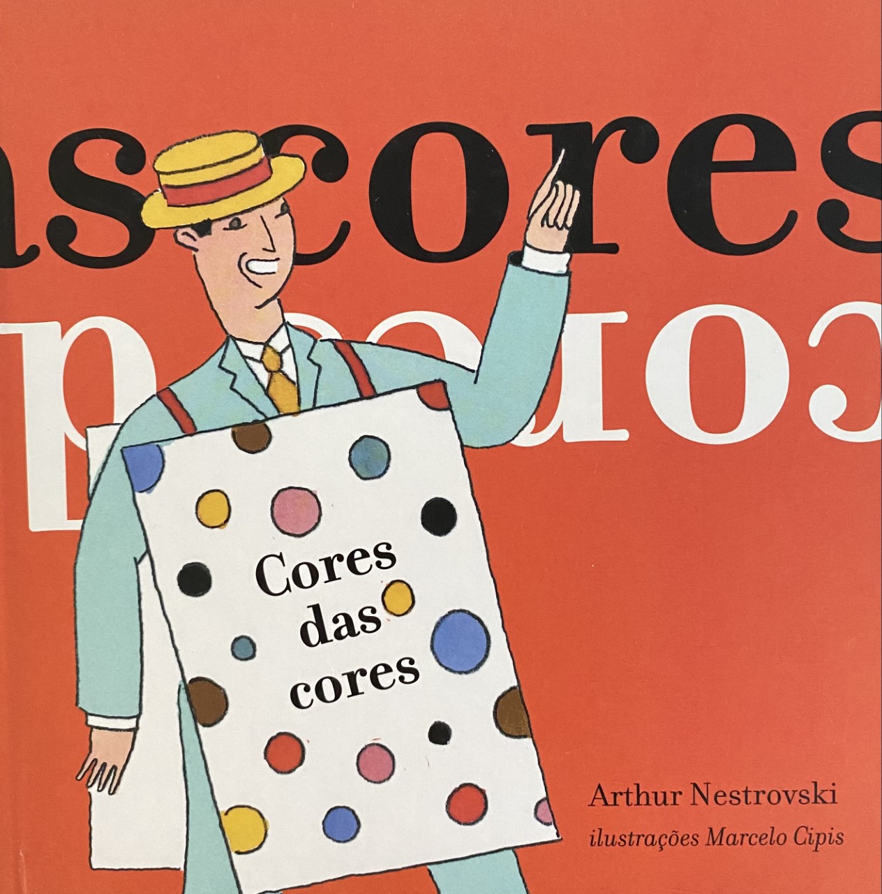 capa do livro Cores das cores