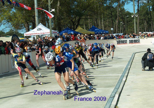 2009 Zephaneah leading the pack.