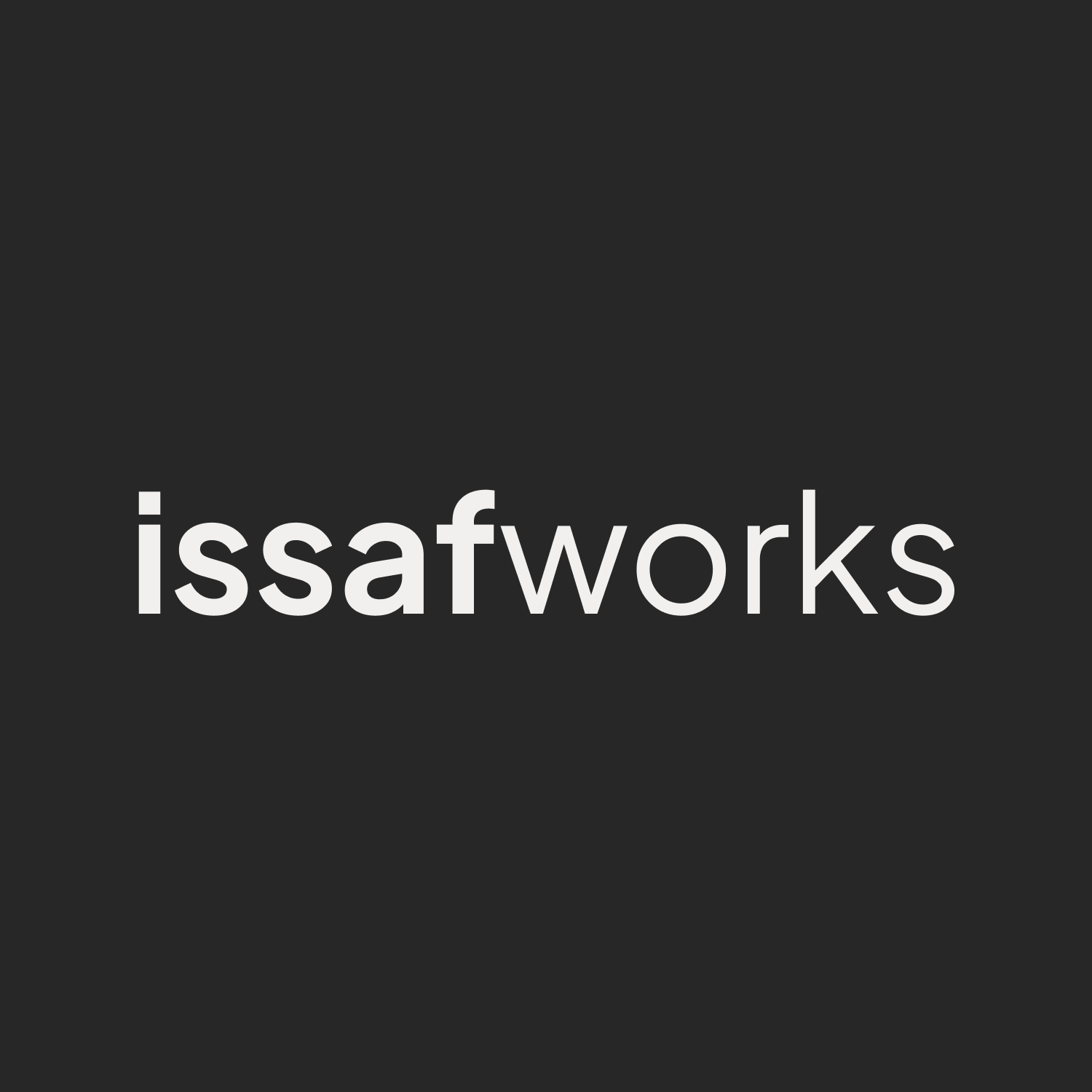 Cover image for issafworks