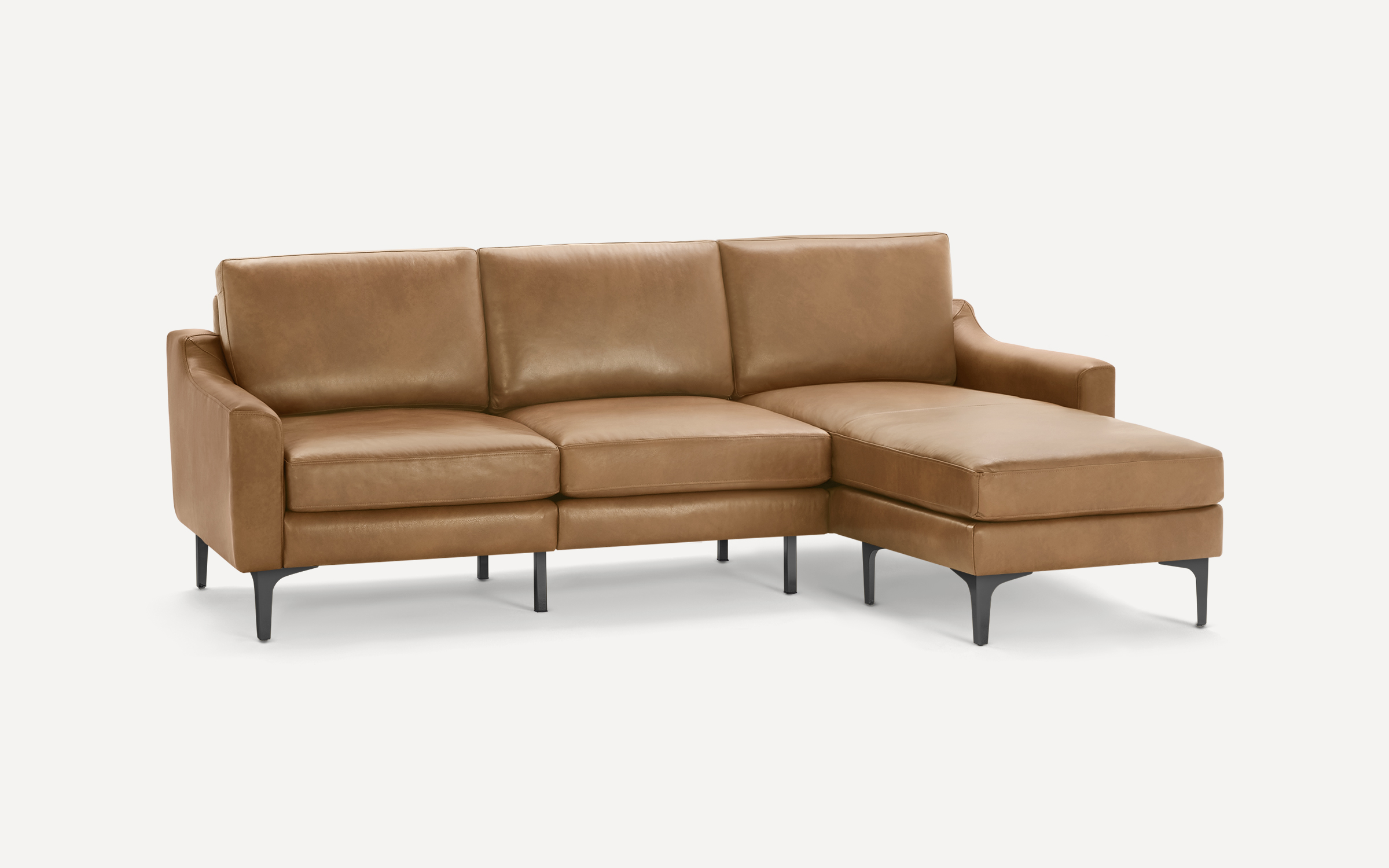 Vesper Wood & Fabric Lounge Chair - Burrow