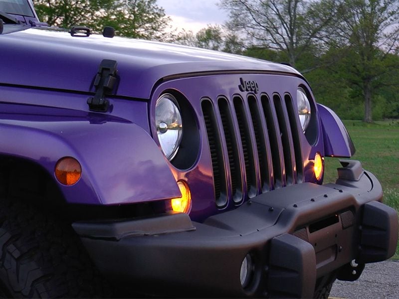 2016 Jeep Wrangler nose ・  Photo by Dan Gray