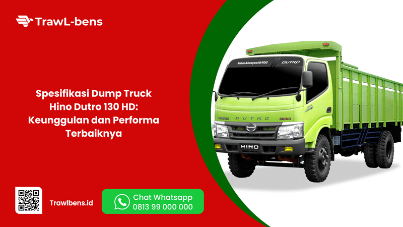Spesifikasi Dump Truck Hino Dutro 130 HD: Keunggulan dan Performa Terbaiknya