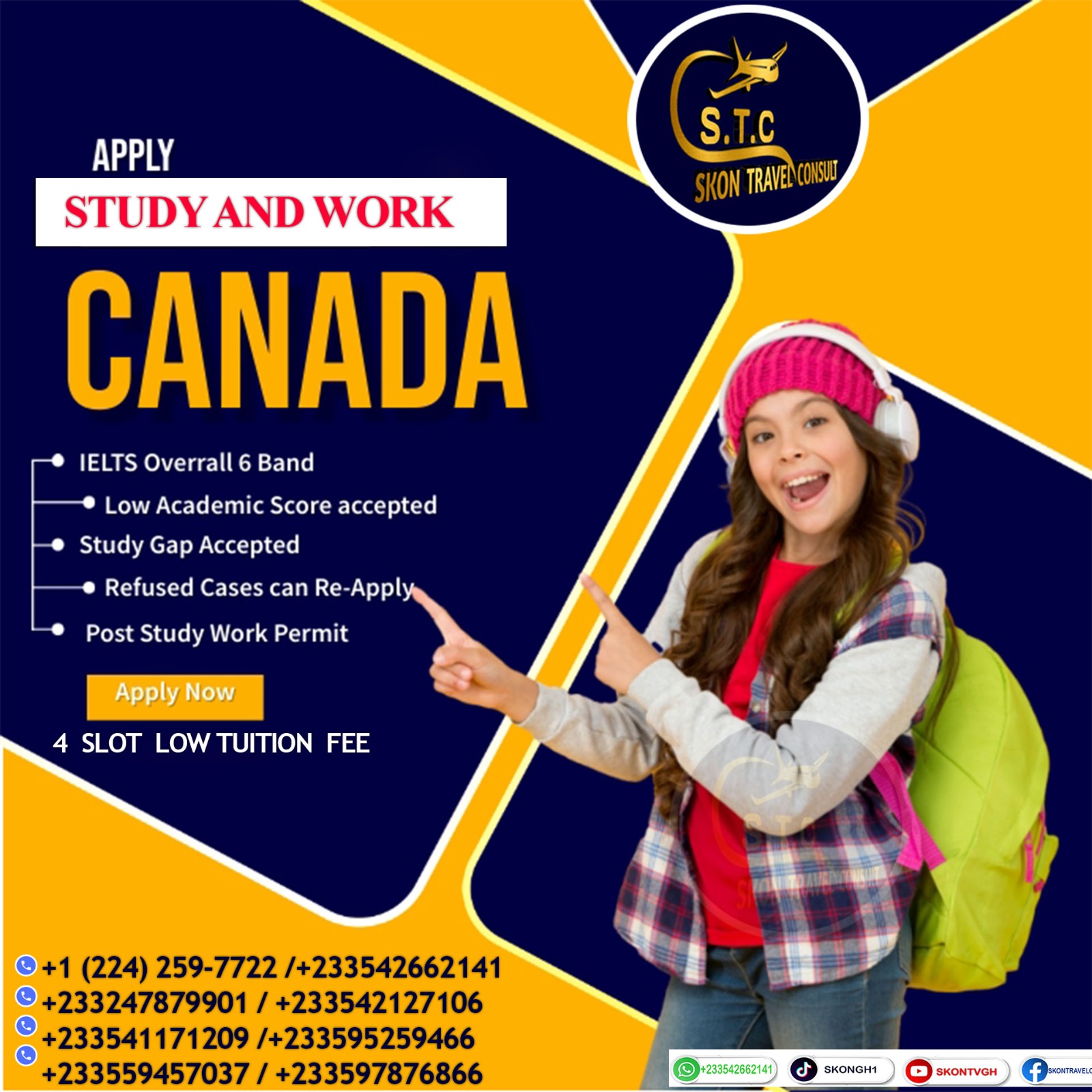 Work in South America with Dunamis Travels Ghana